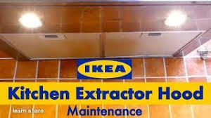 Get trade quality kitchen extractor fans priced low. How To Clean And Maintain Kitchen Range Hood Blower Ikea Kitchen Exhaust Fan Extractor Hood Youtube