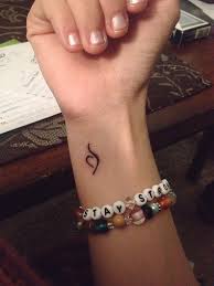 Eating disorder recovery tattoo with quote #eatingdisorder #recovery #quote… the original design is without the cross line and is the eating disorder recovery symbol. 33 Recovery Tattoo Ideas Recovery Tattoo Tattoos Future Tattoos