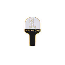 Wanna One Light Stick Enamel Pin Button Kpop Kollectibles