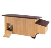 Ferplast Gallinero KOCCA 120, Jaula de Madera FSC, hasta 6 ...