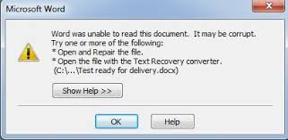 Ada banyak sekali cara mengembalikan file yang terhapus. Cara Memperbaiki File Word Excel Outlook Yang Rusak Dan Corrupt Bacolah Com