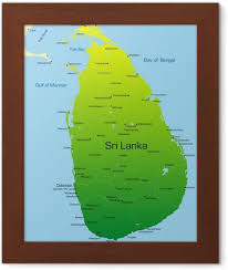 This is a facsimile of the map he produced based on his calculations. Fototapete Vektor Karte Von Sri Lanka Land Pixers Wir Leben Um Zu Verandern