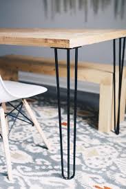 28 Hairpin Legs Satin Black Metal Table Legs Coffee Table Legs Steel Table Legs