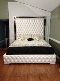 Get traditional formal bedroom furniture at the best price. Luxurious King Tufted Bed With Mirrors And Rhinestones Bed Etsy