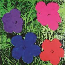 Order now at low prices! Andy Warhol Flowers C 1964 1 Purple 1 Blue 1 Pink 1 Red Art Print