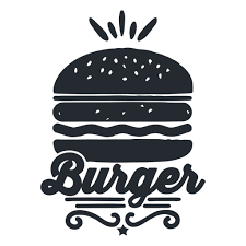 Burger Logo Food Logotype Silhouette Ad Paid Ad Logo Silhouette Logotype Burger Restaurant Logo Design Logo Food Burger