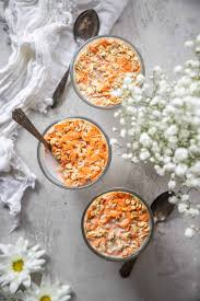 The raspberries melt into the oats overnight and are a wonderful treat in the. Carrot Cake Overnight Oats Food Faith Fitness
