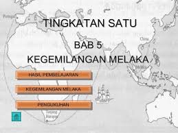 Eduwebtv sejarah tingkatan 5 gerakan nasionalisme sehingga perang dunia kedua. Sejarah Tingkatan 1 Bab 5 Kegemilangan Melaka Melaka Bab
