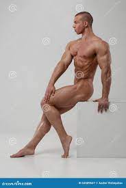 Nude male model stock image. Image of caucasian, european - 54509647