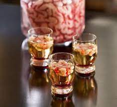Horf Horf Horf Halloween Brain Shots Geekologie Halloween Food For Party Halloween Shots Halloween Drinks