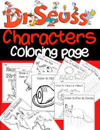 One book two book red book new book. Dr Seuss Inspired Coloring Pages