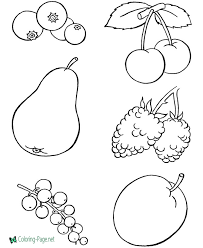 Download and print these healthy food coloring sheets coloring pages for free. Healthy Food Coloring Page Free Printable Coloring Pages Coloring Library