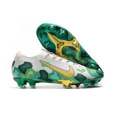 Nike mercurial vapor är super lätta fotbollsskor. Fotbollsskor Nike Mercurial Vapor Xiii Elite Fg Mbappe Gra Gron Guld