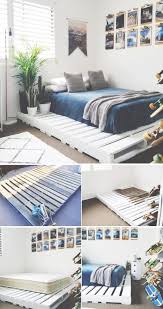 Kendin Yap Projeleri Paletten Geri Donusum Fikirleri Palet Projeleri Diy Bed Frame Easy Bedroom Diy Room Decor