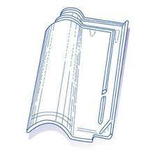Tuile De Verre Romane Canal Tbf Long 43 5cm Larg 28cm Gedimat Fr
