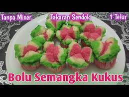 Resep bolkus semangka tanpa mixer : Bolu Kukus Semangka Mekar 1 Telur Tanpa Mixer Takaran Sendok Anti Gagal Lembut Enak Dan Simple Youtube
