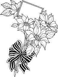 Huevos de pascua doodle dibujado a mano sobre fondo blanco. Dibujos De Poinsettia Flor De Pascua Para Colorear Dibujos Online Com
