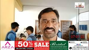 Today COVID vaccination centre in Jyothi High school Jagtial 10 class  students taken vaccine