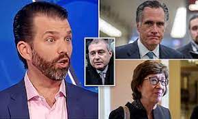Don Jr Admits He Knows Lev Parnas And Slams Weaker Republicans For Advocating For Witnesses Daily Mail Online