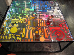 Objects In Resin Table Resin Table Diy Resin Table Resin Furniture