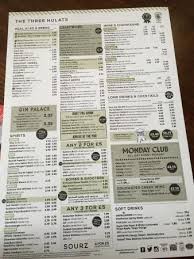 The wetherspoons cocktail lounge menu includes a glorious ginberry fizz cocktail. Wetherspoons Prices Top Restaurant Prices Induced Info