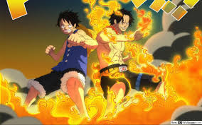 One piece portgas d ace. One Piece Ace Und Luffy Hd Hintergrundbilder Herunterladen