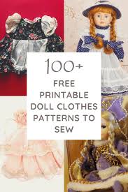 Check spelling or type a new query. 100 Free Printable Diy Doll Clothes Patterns To Sew