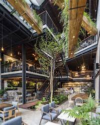 Photo courtesy of bloem pho. Exterior Garden Cafe Design Trendecors