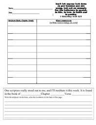 Notetaking templates library learning commons south delta. Bible Study Note Taking Form By Tequena Akintonde Tpt