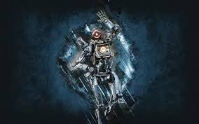 Download Wallpapers Pathfinder Apex Legends Blue Stone Background Portrait Apex Legends Characters Legends From Apex For Desktop Free Pictures For Desktop Free Fiction, robot, pathfinder, apex legends wallpaper (photos, pictures). download wallpapers pathfinder apex