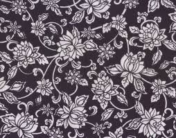 Black And White Floral Fabric By The Yard Fabric Black And White Floral Fabric 1 Yard Fabric 4 99 Via Etsy Floral Fabric Floral Black And White