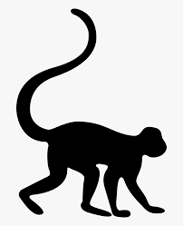 Download Transparent Snow Leopard Clipart Monkey Svg Hd Png Download Kindpng