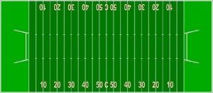 The modern game is played by two teams of eleven players on a rectangular field with a goal at each end. Gridiron Football Wikipedia