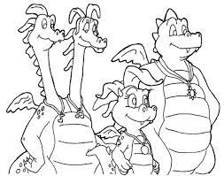 All we ask is that you recommend our content to friends and family and share your masterpieces on your website, social media profile, or blog! Dragon Tales Coloring Pages Coloring Home