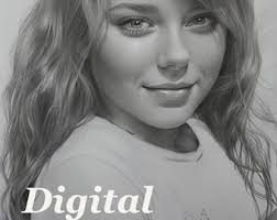 Custom Pencil Portrait From Photo: Realistic Hand-drawn Art (digital  Download )