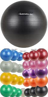 Isokinetics Inc Brand Exercise Ball Anti Burst 3 Sizes Available 55cm 65cm 75cm Many Colors For Fitness Therapy Sports Training Yoga And More Ball Exercises Exercise Sports Training