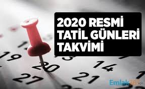 Haftasonu ile birleşen bayram tatili ile birlikte bizlerde beş günlük bir tatil yapmış olacağız. 2020 Resmi Tatil Gunleri Aciklandi 2020 Yilinda Kac Gun Tatil Yapilacak Kurban Ve Ramazan Bayrami Hangi