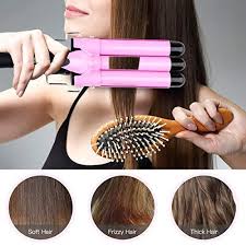 For styling, khan says you definitely need to invest in these three products: Curling Tongs Ckeyin 3 Barrel Hair Curling Iron Tourmaline Ceramic Curling Wand Hair Waver Beach Wave With 16 Adjustable Temperature 80 C 230 C Lcd Display 22mm Beauty Personal Care Hair On Carousell
