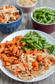 This instant pot chicken taco recipe is made in one pot with all of the toppings included! Healthy Instant Pot Dinner Recipes The Lean Green Bean