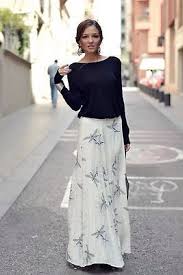 Black And White Maxi Skirt Outfit Zara Long Printed Skirt Dragonfly Maxi Flowing Black White Nwt Pick Size M L Fashion Maxi Skirt Outfits Printed Maxi Skirts