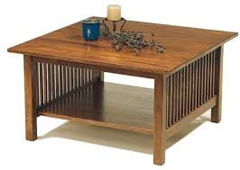 Occasional tables feature traditional mission parallel slatted end assemblies and bottom shelf. Elm Crest S Craftsman Collection Of Stickley Mission Style Furniture