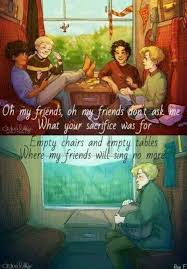 Words From Les Mis Song Empty Chairs At Empty Tables Chairs Empty Tables Words Empti Harry Potter Universal Harry Potter Funny Harry Potter Obsession