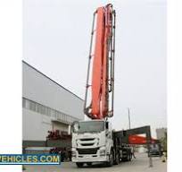 ISUZU (VC66) 8x4 Heavy-duty 56m Concrete Pump Truck ...