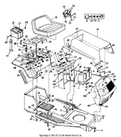 I need the wiring diagram for lawn tractor yard machine. Mtd 136c471f190 Lawn Tractor L 12 1996 Parts Diagram For Switches And Lights Wiring Diagram