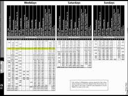 How To Read A Bus Schedule Nj Transit Youtube