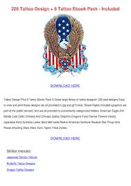 226 Tattoo Design 8 Tattoo Ebook Pack Include By Lani Miesse Issuu