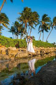 Sunset Vow Renewal Ceremony At Koolina Resort Oahu Hawaii By Islanderweddings Koolinaresor Hawaii Beach Wedding Beach Wedding Packages Hawaii Wedding Packages