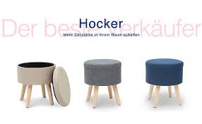 Suhu Pouf Hocker Stuhl Fusshocker Gepolstert Fussbank Rund Schemel Ottomane Polsterhocker Beinablage Sitzhocker Aus Leinen Und Polsterhocker Hocker Pouf Hocker
