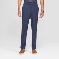 Mens navy blue pinstripe brooks brothers 2pc pant suit golden fleece 40 r. Men S 28 Slim Fit Suit Pants Goodfellow Co In The Navy 32x28 Target