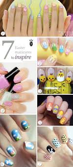 Glitter nails for shiny girls. 7 Best Easter Nail Designs To Try